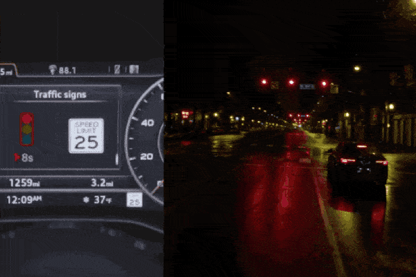 audi trafik isiklari