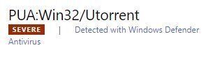 Torrent tehdit
